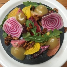 Gluten-free beet salad from David Burke Kitchen